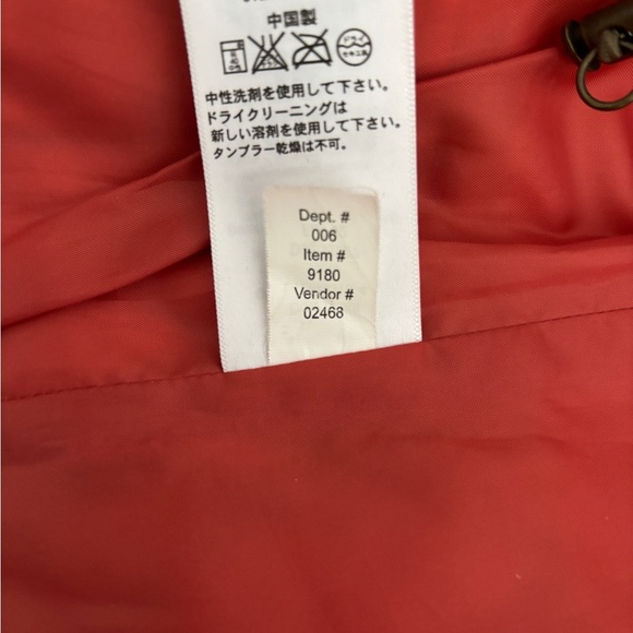 Eddie Bauer Down Quilted Vest Women’s Large Tan Orange Reversible Lightweight - Picture 7 of 8